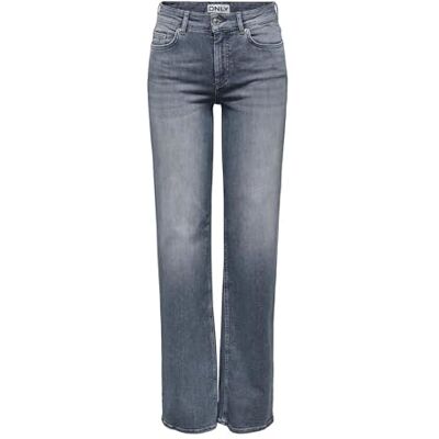 15353695-4811134 Onlblush Mid Straight DNM Rea260 Noos, Special Blue Grey Denim, L / 32L 15353695-4811134 Onlblush Mid Straight DNM Rea260 Noos, Special Blue Grey Denim, L / 32L