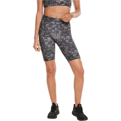 TB3423 Urban Classics Damskie spodnie rowerowe damskie z wysokim stanem, Camo Tech Cycle, legginsy do kolan dla kobiet, dostępne w wielu kolorach, rozmiary XS 5XL, Dark Digital Camo, XXL szczupły TB3423 Urban Classics Damskie spodnie rowerowe damskie z wysokim stanem, Camo Tech Cycle, legginsy do kolan dla kobiet, dostępne w wielu kolorach, rozmiary XS 5XL, Dark Digital Camo, XXL szczupły