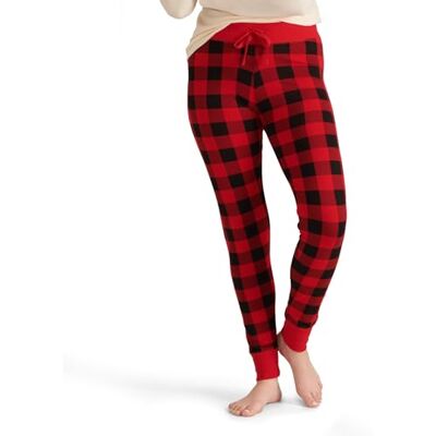 PA5PLAD002-600-XS Hatley Damska piżama z legginsami, Buffalo pled, XS PA5PLAD002-600-XS Hatley Damska piżama z legginsami, Buffalo pled, XS