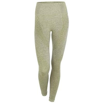 5129_A STARK SOUL Sportowe legginsy damskie z wysokim stanem, różne kolory, rozmiary XS, S, M, L i XL, zielony melanż, S 5129_A STARK SOUL Sportowe legginsy damskie z wysokim stanem, różne kolory, rozmiary XS, S, M, L i XL, zielony melanż, S