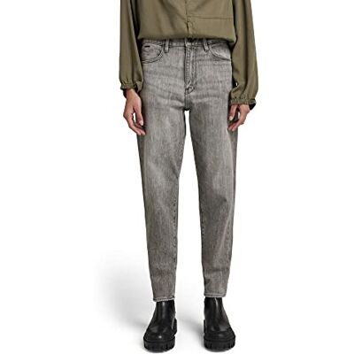 D16083-C909-C762 G-Star Raw Damskie dżinsy do kostki Janeh Ultra High Mom, Wygasły węgiel, 26W / 30L D16083-C909-C762 G-Star Raw Damskie dżinsy do kostki Janeh Ultra High Mom, Wygasły węgiel, 26W / 30L