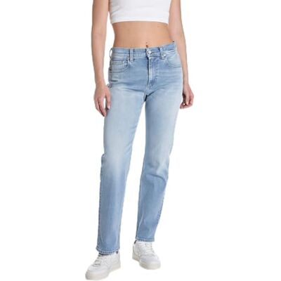 WH461 .000.285 849 Replay Damskie dżinsy o prostym kroju Maijke, 010 Light Blue, 30W / 32L WH461 .000.285 849 Replay Damskie dżinsy o prostym kroju Maijke, 010 Light Blue, 30W / 32L