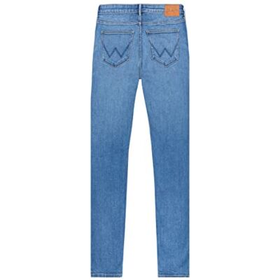 W28K4736Y Wrangler Dżinsy damskie skinny, czarny, 38W / 32L W28K4736Y Wrangler Dżinsy damskie skinny, czarny, 38W / 32L