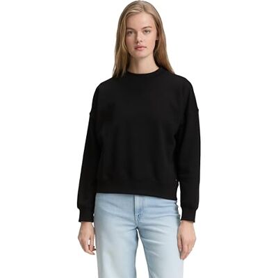1048336 TOM TAILOR Denim Bluza damska , 14482-głęboka czerń, XXL, 14482 Głęboka czerń, XXL 1048336 TOM TAILOR Denim Bluza damska , 14482-głęboka czerń, XXL, 14482 Głęboka czerń, XXL