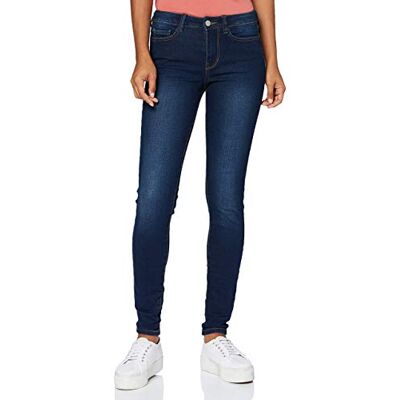 1020739 TOM TAILOR Denim Damski Jeansy , 10120 Used Dark Stone Blue Denim, XS / 32L 1020739 TOM TAILOR Denim Damski Jeansy , 10120 Used Dark Stone Blue Denim, XS / 32L