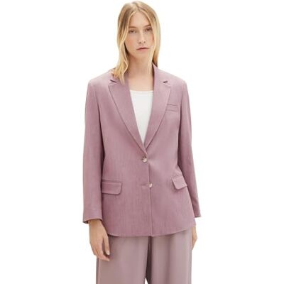 1039149 TOM TAILOR blezer damski, 33964 Dusty Lilac Melange, 36 1039149 TOM TAILOR blezer damski, 33964 Dusty Lilac Melange, 36