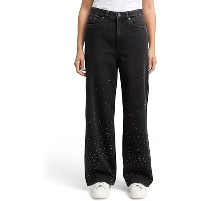 1049114 TOM TAILOR Denim Dżinsy damskie, 10263 – Black Stone Wash Denim, L / 32L 1049114 TOM TAILOR Denim Dżinsy damskie, 10263 – Black Stone Wash Denim, L / 32L