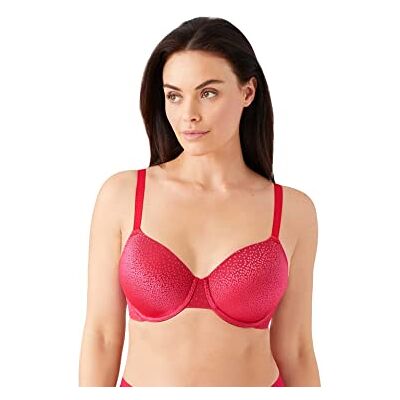 853303-602 Wacoal Women's Back Appeal Lightly Padded Full Coverage T-Shirt Bra, 853303, Barbados Cherry, 36C 853303-602 Wacoal Women's Back Appeal Lightly Padded Full Coverage T-Shirt Bra, 853303, Barbados Cherry, 36C