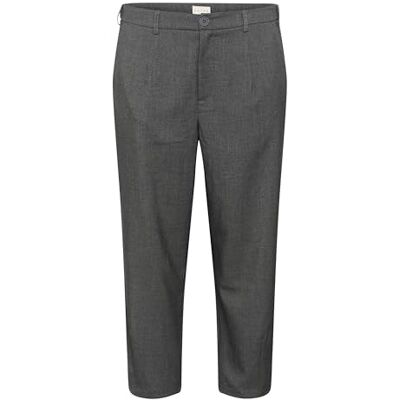 10582231-100125-54 Kaffe Curve Spodnie damskie w dużych rozmiarach, wysoka talia, pełna długość, zwężane nogi, Ciemnoszary melanż, 52/du?e rozmiary 10582231-100125-54 Kaffe Curve Spodnie damskie w dużych rozmiarach, wysoka talia, pełna długość, zwężane nogi, Ciemnoszary melanż, 52/du?e rozmiary