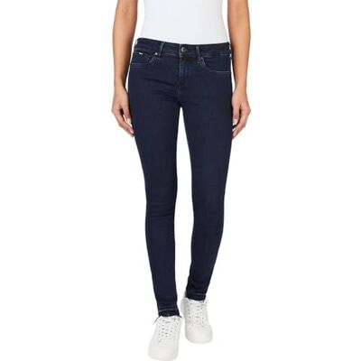 PL204583DP3 Pepe Jeans Dżinsy damskie skinny Lw, Niebieski (Denim-dp3), 33W / 30L PL204583DP3 Pepe Jeans Dżinsy damskie skinny Lw, Niebieski (Denim-dp3), 33W / 30L