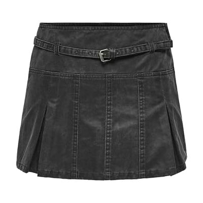 15332441 ONLDEEN MW Washed Coated Skirt XT PNT, Black/Detail:washed, M 15332441 ONLDEEN MW Washed Coated Skirt XT PNT, Black/Detail:washed, M