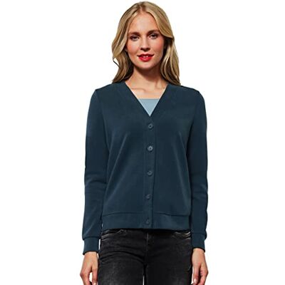 A318807 Street One Damski Kardigan, deep Teal Blue, 36, niebieski (Deep Teal Blue), 36 A318807 Street One Damski Kardigan, deep Teal Blue, 36, niebieski (Deep Teal Blue), 36