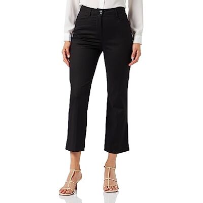 W P B02 00 S 3955 Love Moschino Midi-Flare Trousers Spodnie Damskie Casual, Czarny, 40 W P B02 00 S 3955 Love Moschino Midi-Flare Trousers Spodnie Damskie Casual, Czarny, 40