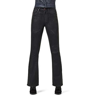 D01541-B472-B997 G-STAR RAW 3301 Skinny High Waist Flare Dżins Kobiety, czarny (Black Radiant Cobler Restored B472-b997), 24W / 32L D01541-B472-B997 G-STAR RAW 3301 Skinny High Waist Flare Dżins Kobiety, czarny (Black Radiant Cobler Restored B472-b997), 24W / 32L