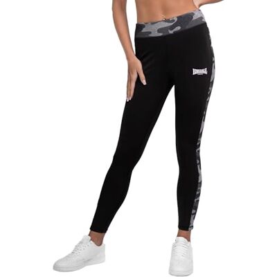 117591 Lonsdale Legginsy damskie DORRERY, czarny Camo Black, M, 117591 Lonsdale Legginsy damskie DORRERY, czarny Camo Black, M,