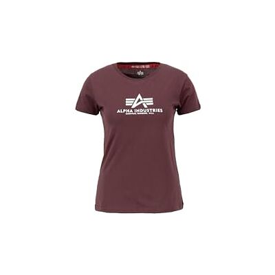 196051-21 Alpha Industries New Basic T Wmn T-Shirt dla kobiet Deep Maroon 196051-21 Alpha Industries New Basic T Wmn T-Shirt dla kobiet Deep Maroon
