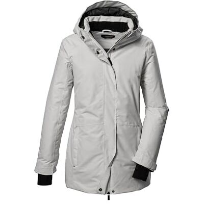 41817-000 killtec Kobiety Funkcjonalna parka/parka z kapturem KOW 93 WMN PKR, cloud grey, 50, 41817-000 killtec Kobiety Funkcjonalna parka/parka z kapturem KOW 93 WMN PKR, cloud grey, 50,