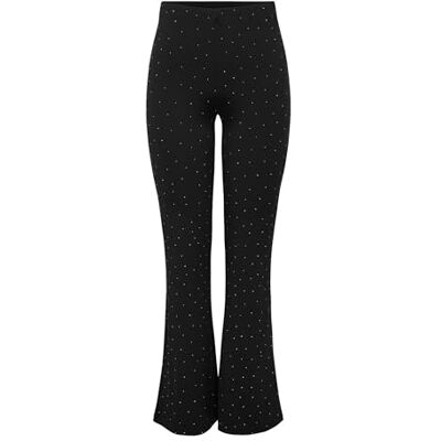 15365777-4924385 Onlzita Flared Pant Bf JRS, czarny, M 15365777-4924385 Onlzita Flared Pant Bf JRS, czarny, M