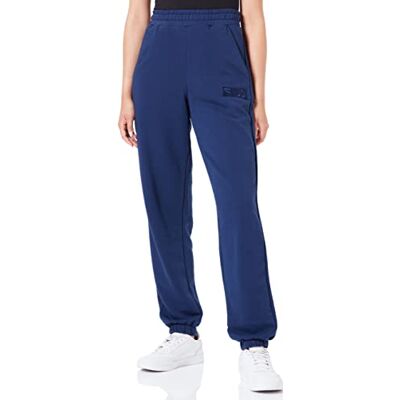 FAW0254 FILA Damskie spodnie dresowe Bandirma high Waist Sweat Pants spodnie rekreacyjne, niebieski (Medieval Blue), XL FAW0254 FILA Damskie spodnie dresowe Bandirma high Waist Sweat Pants spodnie rekreacyjne, niebieski (Medieval Blue), XL
