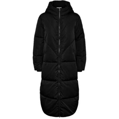 26030707 YAS Damski płaszcz damski Yasirima Ls Long Down Coat S. Noos, czarny, XXL 26030707 YAS Damski płaszcz damski Yasirima Ls Long Down Coat S. Noos, czarny, XXL
