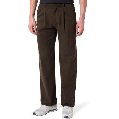 7TY51E39-1NO 7 For All Mankind Pleated Trouser Twill Dark Olive, zielony, 42W 7TY51E39-1NO 7 For All Mankind Pleated Trouser Twill Dark Olive, zielony, 42W