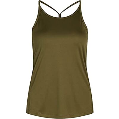 12850 ZEBDIA Damski pasek sportowy top Army 12850 ZEBDIA Damski pasek sportowy top Army