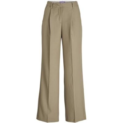 12248958 Jack&Jones Jxelli Wide HW Pant TLR NOOS, beż, XL 12248958 Jack&Jones Jxelli Wide HW Pant TLR NOOS, beż, XL