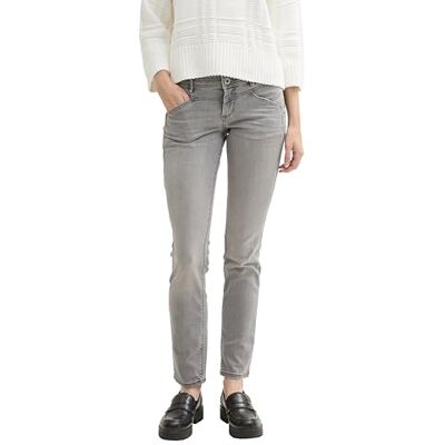 1043430 TOM TAILOR Alexa Slim dżinsy damskie, 10212 Clean Light Stone Grey Denim, 36W / 32L 1043430 TOM TAILOR Alexa Slim dżinsy damskie, 10212 Clean Light Stone Grey Denim, 36W / 32L