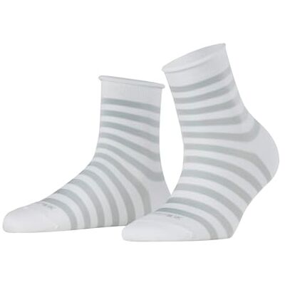 22116 Burlington Kobiety Skarpety Swansea W SSO bawełna z wzorem 1 Para, Biały (White 2000), 36-41 22116 Burlington Kobiety Skarpety Swansea W SSO bawełna z wzorem 1 Para, Biały (White 2000), 36-41