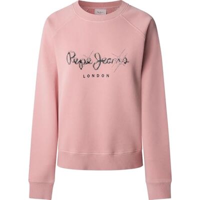 PL581467316L Pepe Jeans Damska bluza Lupita, różowa (sprany róż), L, Różowy (sprany róż), L PL581467316L Pepe Jeans Damska bluza Lupita, różowa (sprany róż), L, Różowy (sprany róż), L