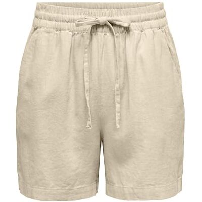 15321518-4591486 JACQUELINE de YONG Damskie spodenki Jdysay Hw Linen Stringi WVN Dia, owsianka, XXL 15321518-4591486 JACQUELINE de YONG Damskie spodenki Jdysay Hw Linen Stringi WVN Dia, owsianka, XXL