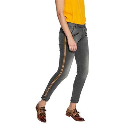 ATT13122V3408 ATT Jeans Dżinsy damskie Lola, Odzież Damska, szary/zielony, 34W x 28L ATT13122V3408 ATT Jeans Dżinsy damskie Lola, Odzież Damska, szary/zielony, 34W x 28L