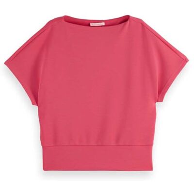 U9E00660T Scotch & Soda Tencel bluza bez rękawów, Electric Pink 641, M U9E00660T Scotch & Soda Tencel bluza bez rękawów, Electric Pink 641, M