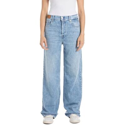 WA517 .000.773 65C Replay Damskie dżinsy Cary Loose Fit Wide Leg, 010 Light Blue, 26W / 32L WA517 .000.773 65C Replay Damskie dżinsy Cary Loose Fit Wide Leg, 010 Light Blue, 26W / 32L