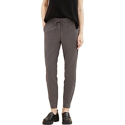 1008375 TOM TAILOR Damskie spodnie materiałowe z dżerseju Loose Fit, 32251 Dark Mineral Grey, 32W / 32L 1008375 TOM TAILOR Damskie spodnie materiałowe z dżerseju Loose Fit, 32251 Dark Mineral Grey, 32W / 32L