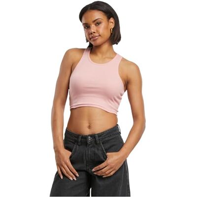 TB1498-12897-0037 Urban Classics Damski top Cropped Rib Top, prążkowany top dla kobiet, krótki krój, krój slim fit, dostępny w wielu wariantach kolorystycznych, rozmiary XS-5XL, Różowy cytrynowy, 3XL TB1498-12897-0037 Urban Classics Damski top Cropped Rib Top, prążkowany top dla kobiet, krótki krój, krój slim fit, dostępny w wielu wariantach kolorystycznych, rozmiary XS-5XL, Różowy cytrynowy, 3XL