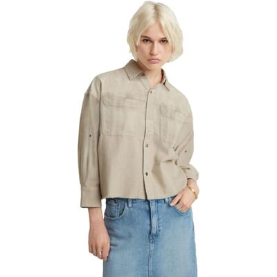 D24593 Cut Off Shirt WMN, Koszulka beżowy (Brick Gd -d454-g914), M D24593 Cut Off Shirt WMN, Koszulka beżowy (Brick Gd -d454-g914), M