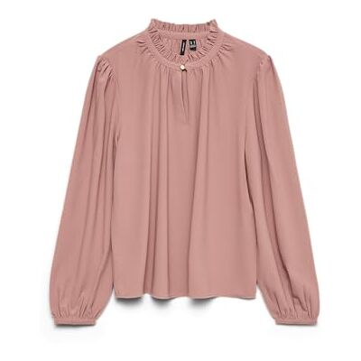 10334521-4832356 VERO MODA Vmani Ls Frill Top WVN Ga Noos, Nostalgia Rose, XS 10334521-4832356 VERO MODA Vmani Ls Frill Top WVN Ga Noos, Nostalgia Rose, XS