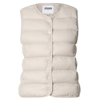 TB7957-01325 Urban Classics Damska kamizelka damska z guzikami Puffer Vest, pikowana kamizelka z listwą guzikową na całej długości, rozmiary XS 5XL, chmura, L TB7957-01325 Urban Classics Damska kamizelka damska z guzikami Puffer Vest, pikowana kamizelka z listwą guzikową na całej długości, rozmiary XS 5XL, chmura, L