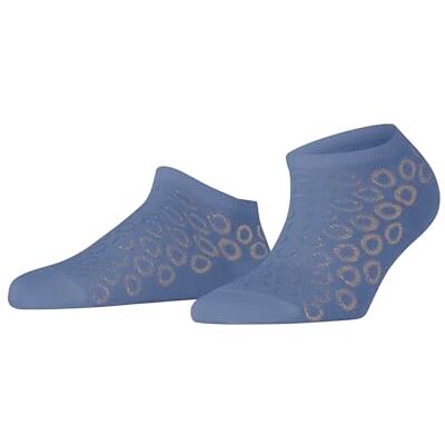47144 FALKE Kobiety Skarpety do trampek Joy Fuel W Sn bawełna krótkie z wzorem 1 Para, Niebieski Smoky Blue 6483, 35-38 47144 FALKE Kobiety Skarpety do trampek Joy Fuel W Sn bawełna krótkie z wzorem 1 Para, Niebieski Smoky Blue 6483, 35-38