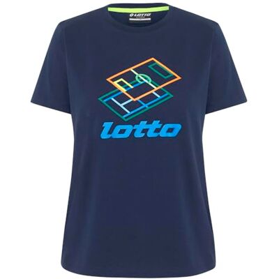 1725128 Lotto Damski T-shirt, Regular Fit I 19-3920 Peacoat I XS 1725128 Lotto Damski T-shirt, Regular Fit I 19-3920 Peacoat I XS