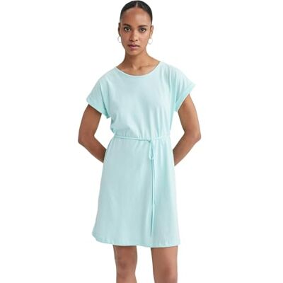 B0655AX DeFacto Damska sukienka letnia – Bodycon sukienka damska, stylowa i elegancka – letnia sukienka dla kobiet, kobieca i wygodna sukienka, woda, XS B0655AX DeFacto Damska sukienka letnia – Bodycon sukienka damska, stylowa i elegancka – letnia sukienka dla kobiet, kobieca i wygodna sukienka, woda, XS