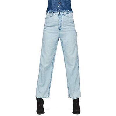 D17201-C299-B492 G-STAR RAW Damskie dżinsy Revynn Ultra High Boyfriend C, Niebieski (Sun Faded Cerulean ), 25W / 32L D17201-C299-B492 G-STAR RAW Damskie dżinsy Revynn Ultra High Boyfriend C, Niebieski (Sun Faded Cerulean ), 25W / 32L