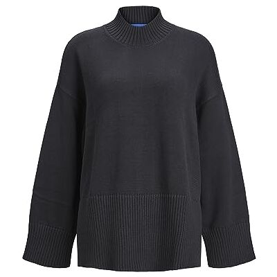 12236220 Bestseller A/S Damski sweter z dzianiny JXSIANA Twist HIGH Neck Knit NOOS, czarny, XL, Schwarz, XL 12236220 Bestseller A/S Damski sweter z dzianiny JXSIANA Twist HIGH Neck Knit NOOS, czarny, XL, Schwarz, XL