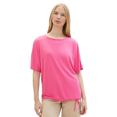 1040595 TOM TAILOR T-shirt damski, 15799 – Carmine Pink, XL 1040595 TOM TAILOR T-shirt damski, 15799 – Carmine Pink, XL