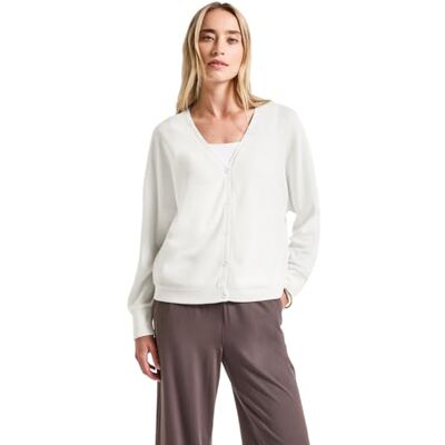 A323728 STREET ONE Kurtka o wyglądzie dzianiny, Off White, 44 A323728 STREET ONE Kurtka o wyglądzie dzianiny, Off White, 44
