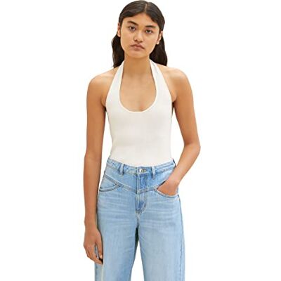 1036514 TOM TAILOR Denim Damski pullunder, 10348-Gardenia White, L, 10348 Gardenia White, L 1036514 TOM TAILOR Denim Damski pullunder, 10348-Gardenia White, L, 10348 Gardenia White, L
