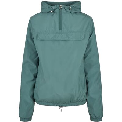 TB2013 Urban Classics Damska wiatrówka z kapturem dla kobiet, damska kurtka Basic Pull Over Jacket dost?pna w ponad 10 wariantach kolorystycznych, rozmiary XS 5XL, Paleleaf, 5XL TB2013 Urban Classics Damska wiatrówka z kapturem dla kobiet, damska kurtka Basic Pull Over Jacket dost?pna w ponad 10 wariantach kolorystycznych, rozmiary XS 5XL, Paleleaf, 5XL