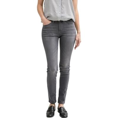 1008122 TOM TAILOR Damskie dżinsy Alexa Skinny, 10210 – Grey Denim, 30W / 30L 1008122 TOM TAILOR Damskie dżinsy Alexa Skinny, 10210 – Grey Denim, 30W / 30L