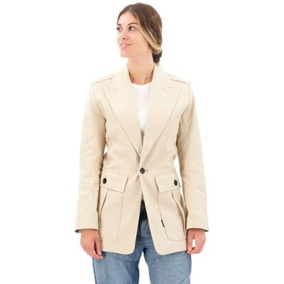 D23249 G-STAR RAW Damska kurtka G-Star Denim Blazers Bomber Jacket, beżowa, XS, beżowy, XS D23249 G-STAR RAW Damska kurtka G-Star Denim Blazers Bomber Jacket, beżowa, XS, beżowy, XS